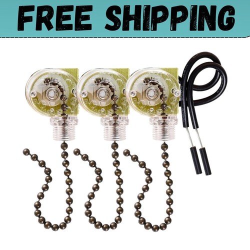 Pack ceiling fan pull - 3,