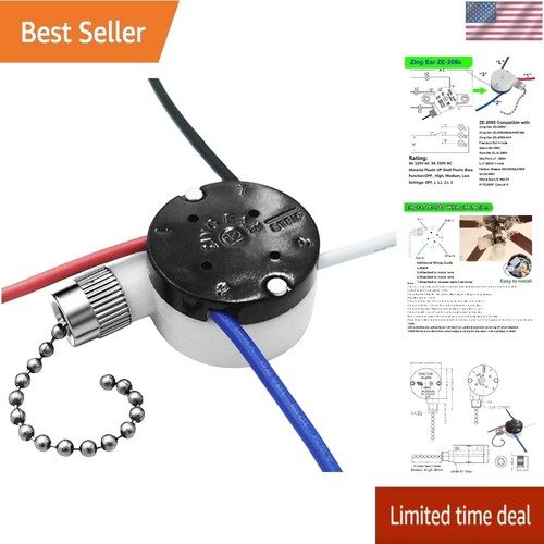 Ceiling fan pull chain switch - fan,