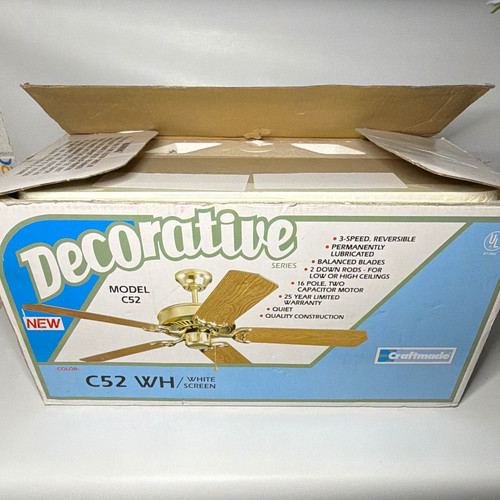 Craftmade decorative c52 - craftmade, wh